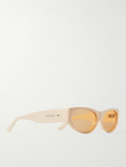 Rhude - Agnelli Oval-Frame Acetate Sunglasses