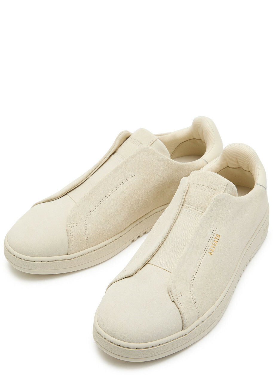 Axel Arigato Dice Laceless Suede Sneakers Off White
