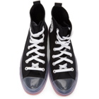 Converse Black and Pink Chuck Taylor All Star Sneakers