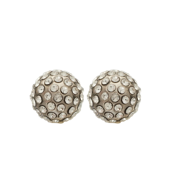 Photo: Acne Studios Crystal-embellished earrings