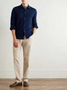 Eleventy - Slim-Fit Wool Cardigan - Blue