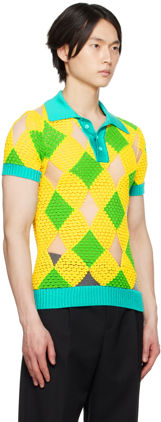 Botter Yellow 3D Polo