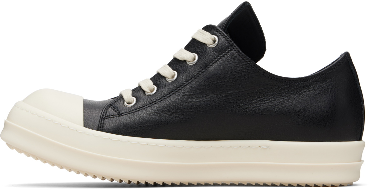 Rick Owens Black Temple Extreme Low Sneakers