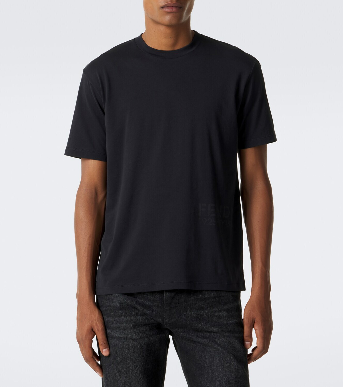 Fendi Logo cotton jersey T-shirt