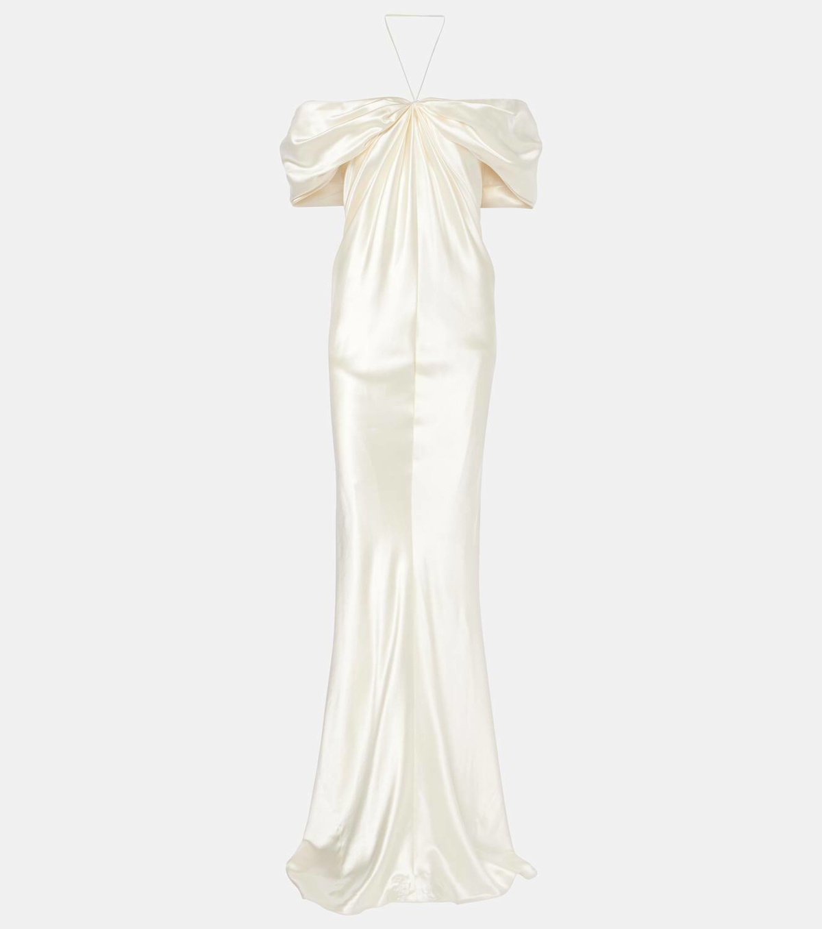 Danielle Frankel Bridal Cleo wool and silk gown