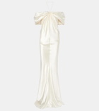 Danielle Frankel Bridal Cleo wool and silk gown