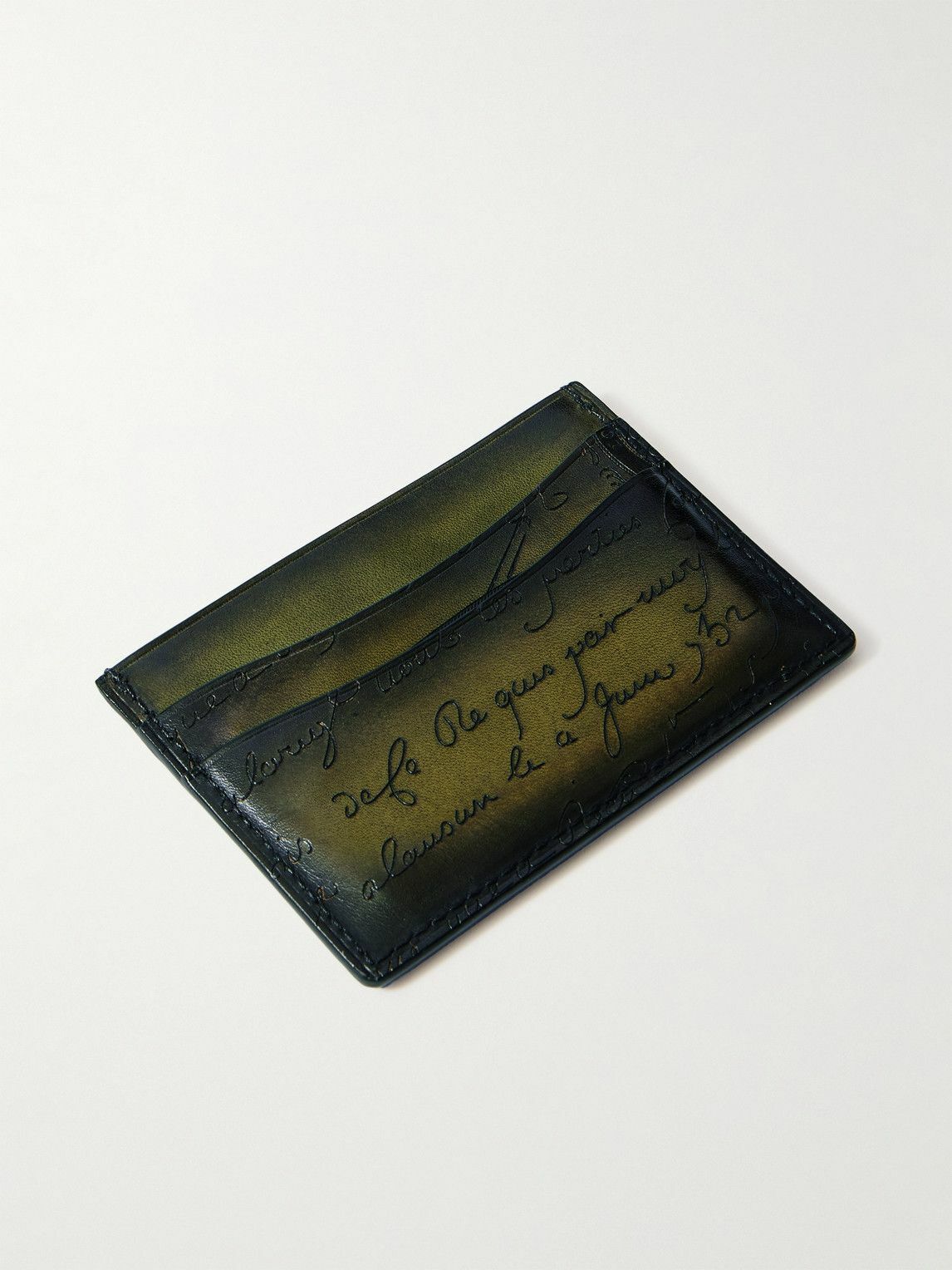 Berluti - Bambou Neo Scritto Venezia Leather Billfold Wallet