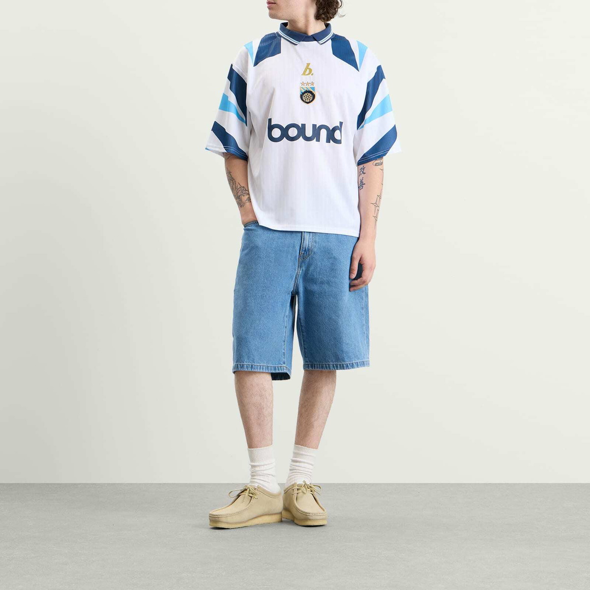 Bound Men's Maine Football Shirt in White