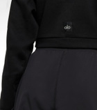 Alo Yoga Cropped Fresh Coverup sweatshirt