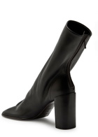 Lemaire Glove 80 Leather Ankle Boots Brown