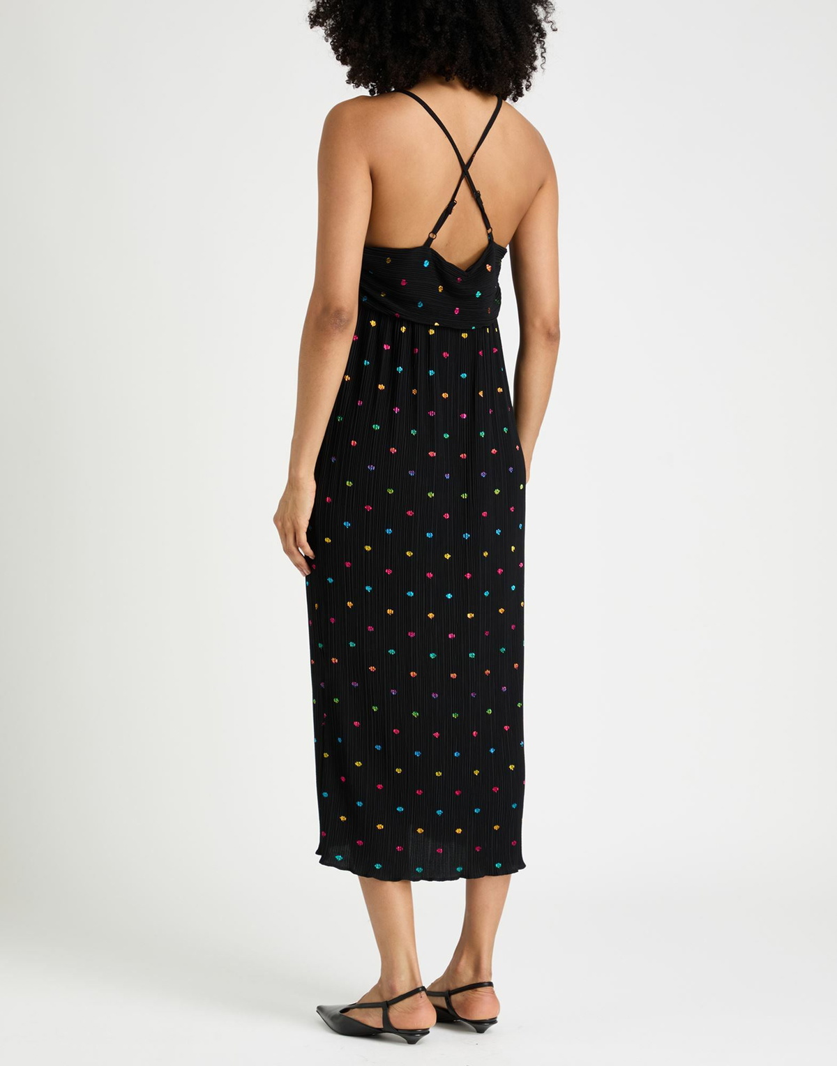 Never Fully Dressed Womens Midi dress in Black