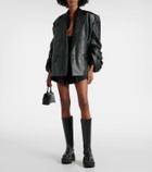 Junya Watanabe Faux leather blazer