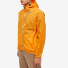 K-Way Men's Le Vrai 3.0 Claude Packable Zip Jacket in Orange