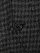Baracuta - Houndstooth Wool-Blend Zip-Up Bomber Jacket - Gray