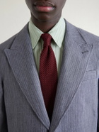 Oliver Spencer - Wilkins Pinstriped Linen Suit Jacket - Gray