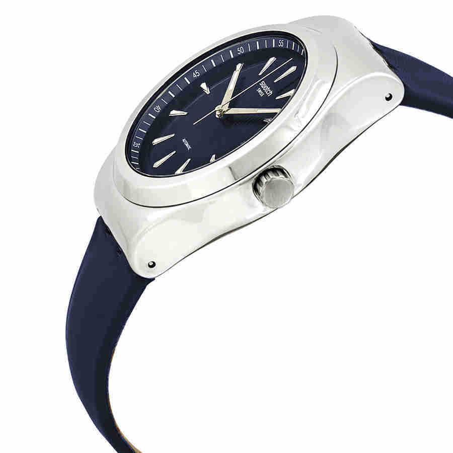 Swatch Sistem Lake Automatic Navy Blue Dial Mens Watch YIS420