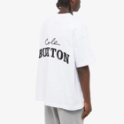 Cole Buxton Men's CB Applique T-Shirt in White