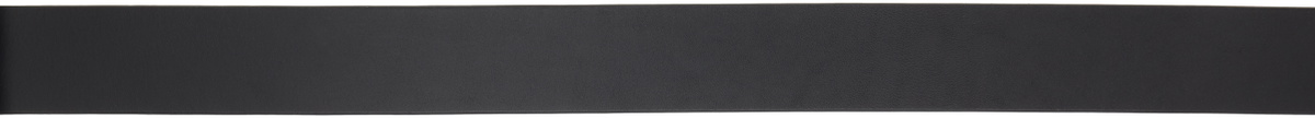 Studio Nicholson Black Leather Belt