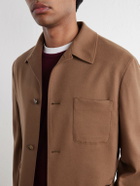 Canali - Wool-Blend Jacket - Brown