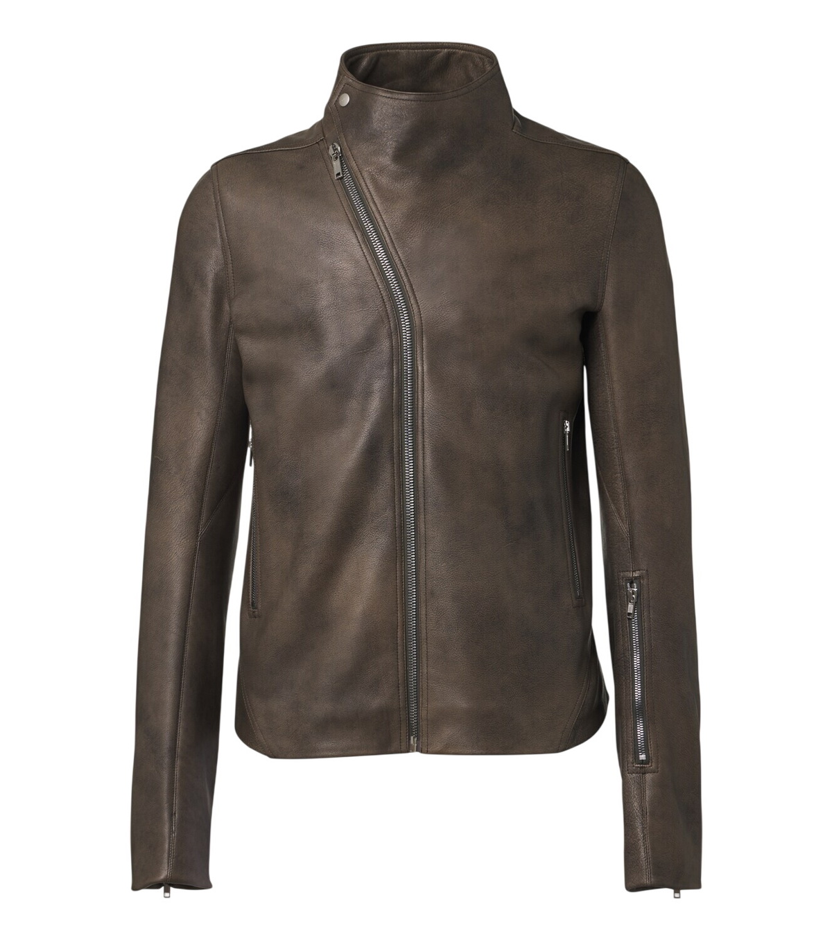 Rick Owens Mollino Biker Leather Jacket Rick Owens
