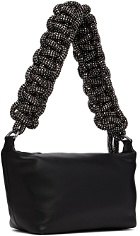 KARA SSENSE Exclusive Black Crystal Cobra Bag