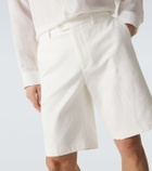 Etro Cotton-blend Bermuda shorts