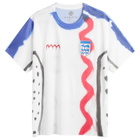 Navinder Nangla Men's Ingerlund Football Jersey in White/Blue/Red