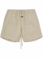 Fear of God - Eternal Wide-Leg Wool and Cashmere-Blend Drawstring Shorts - Neutrals