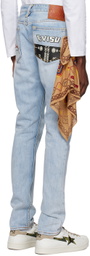 Evisu Blue Nomadic Jeans