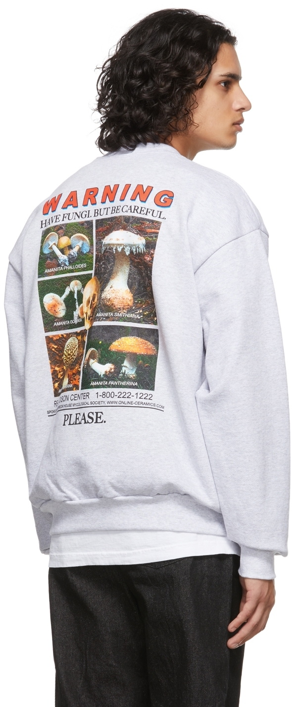 ⭐*️様 BRAIN DEAD Mushroom house crewneck Brain Dead - Mushroom House Crewneck | HBX
