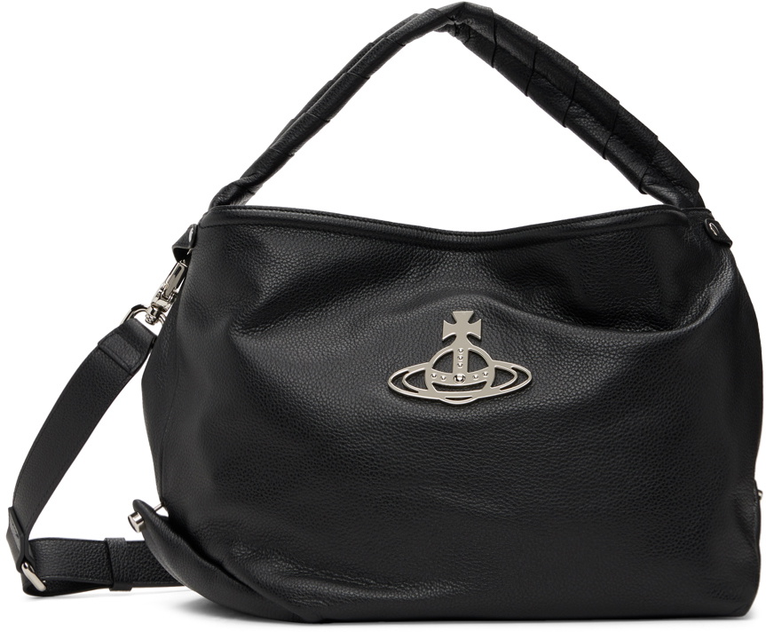 Vivienne Westwood Black Leather Messenger Bag Vivienne Westwood Vivienne Westwood Black Leather Messenger Bag Vivienne Westwood