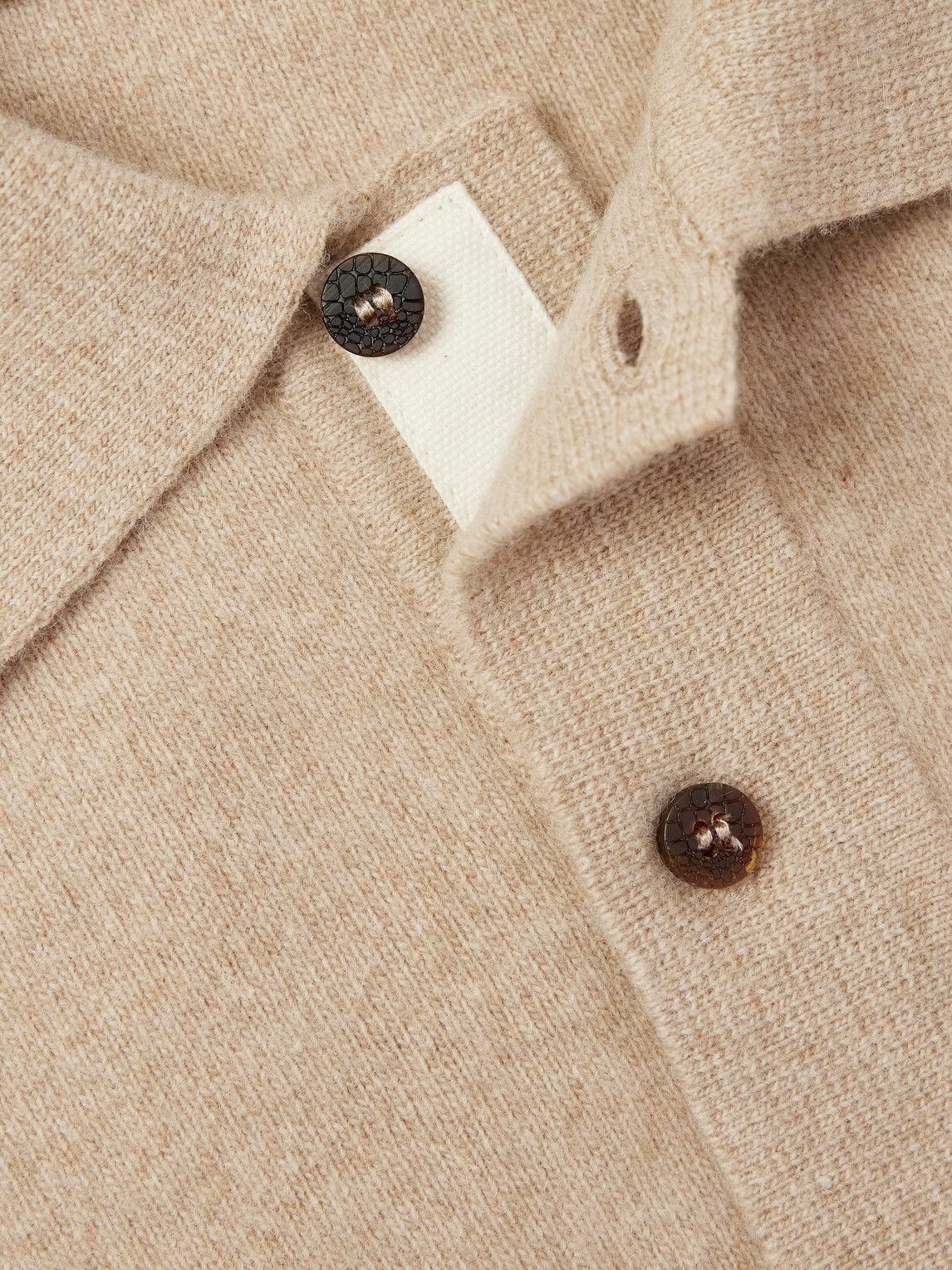 Jacquemus - La Maille Vareuse Pallone Wool and Cashmere-Blend Sweater - Neutrals
