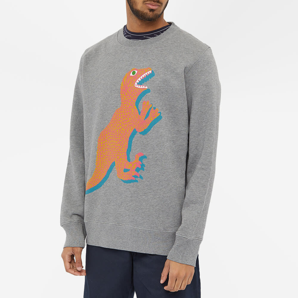 Paul Smith Men's Dino Crew Sweat in Grey Paul Smith