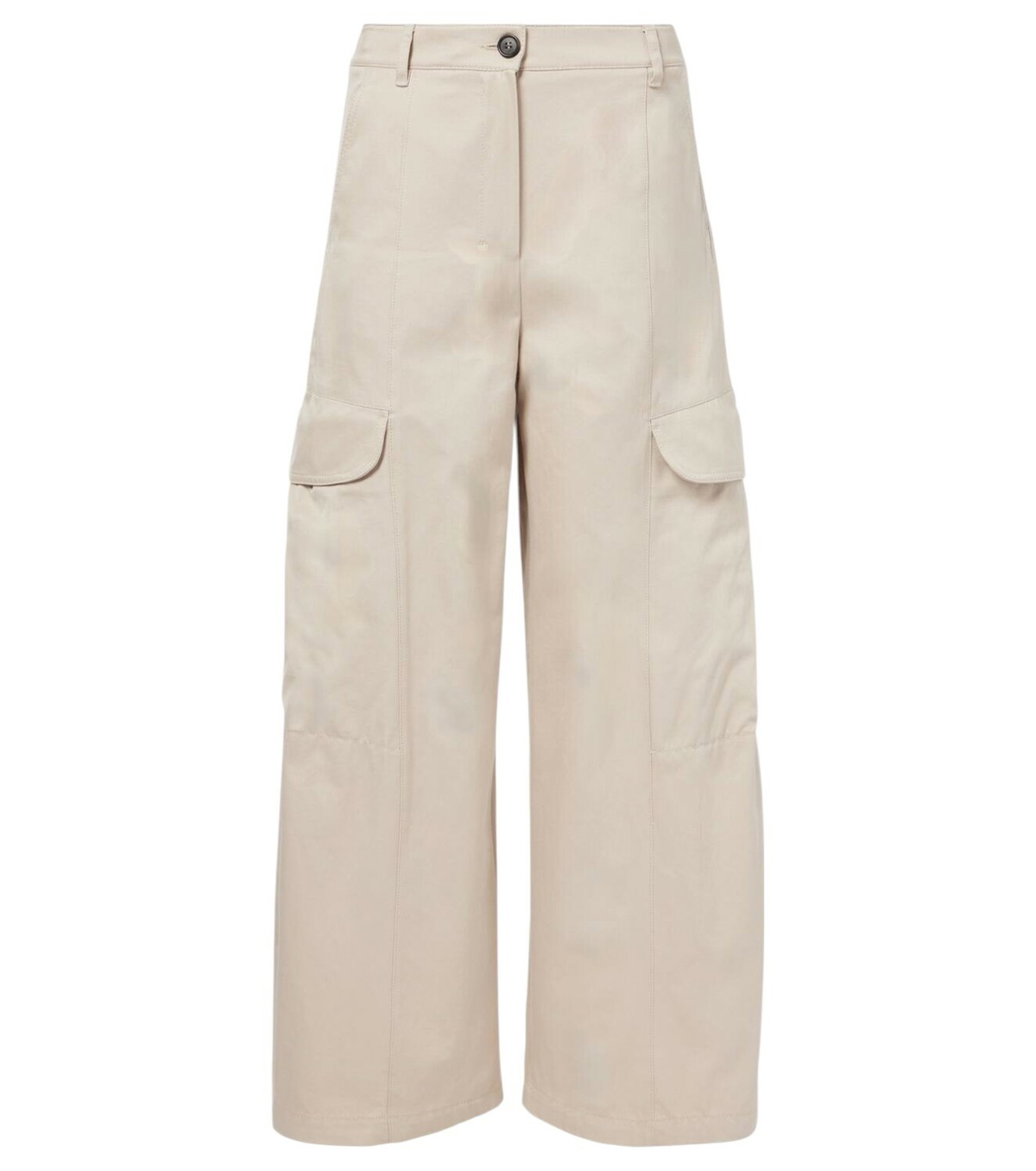 S Max Mara Cotton gabardine cargo pants S Max Mara