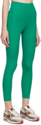 Girlfriend Collective Green Compressive Leggings