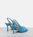 Bottega Veneta - Padded leather slingback sandals