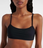 Alaïa Pleated low-rise bikini