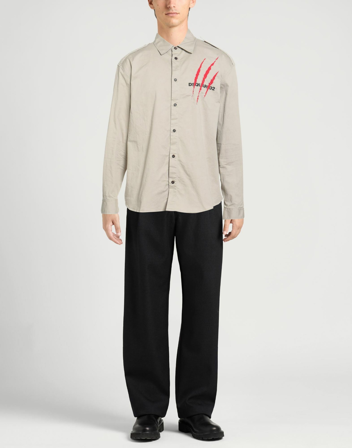 Dsquared2 Mens Shirt in Beige
