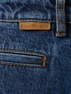 ZIMMERMANN - Luminosity Cotton Denim Maxi Skirt