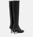 Acne Studios 75 leather knee-high boots