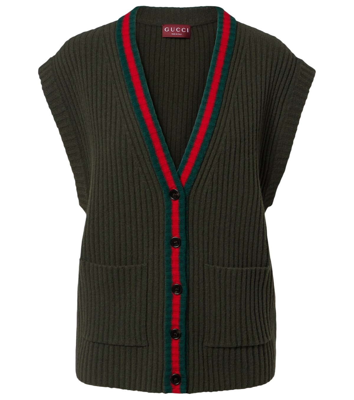 GUCCI - Gg Cotton Blend Down Vest Gucci