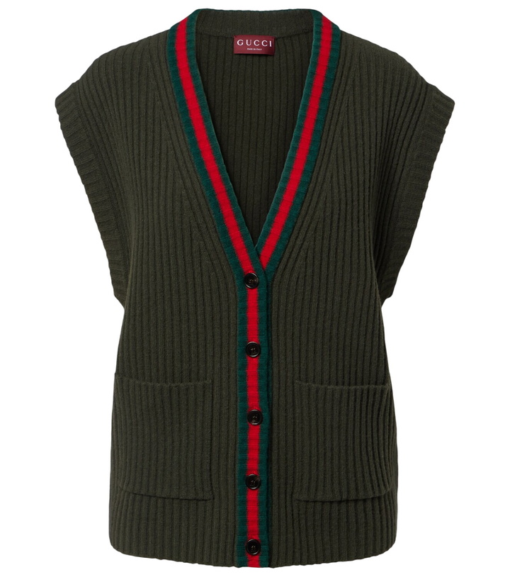 Photo: Gucci Wool sweater vest
