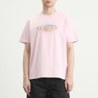 Casablanca Men's Glass Logo Classic T-Shirt in Pink