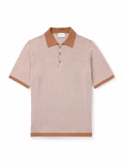 Kingsman - Birdseye Cotton Polo Shirt - Brown