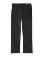 OrSlow - Straight-Leg Cotton-Blend Corduroy Trousers - Gray