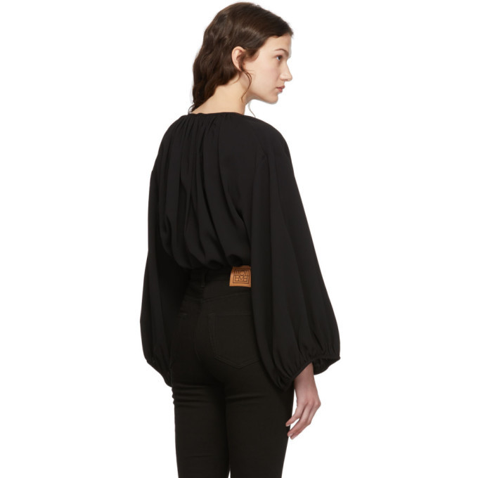 Toteme Black Pomerance Blouse Toteme