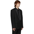 Balenciaga Black Seamless Tuxedo Blazer