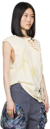 Collina Strada Off-White Tosh Tank Top