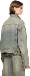 Entire Studios Blue Gem Denim Jacket