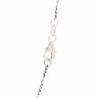 Serge DeNimes Men's Blue Jasper Necklace in Silver 